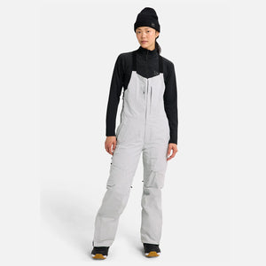 BURTON [ak] Women's Gore-Tex 2L Kimmy Bib Pant 2026 - Gray Cloud