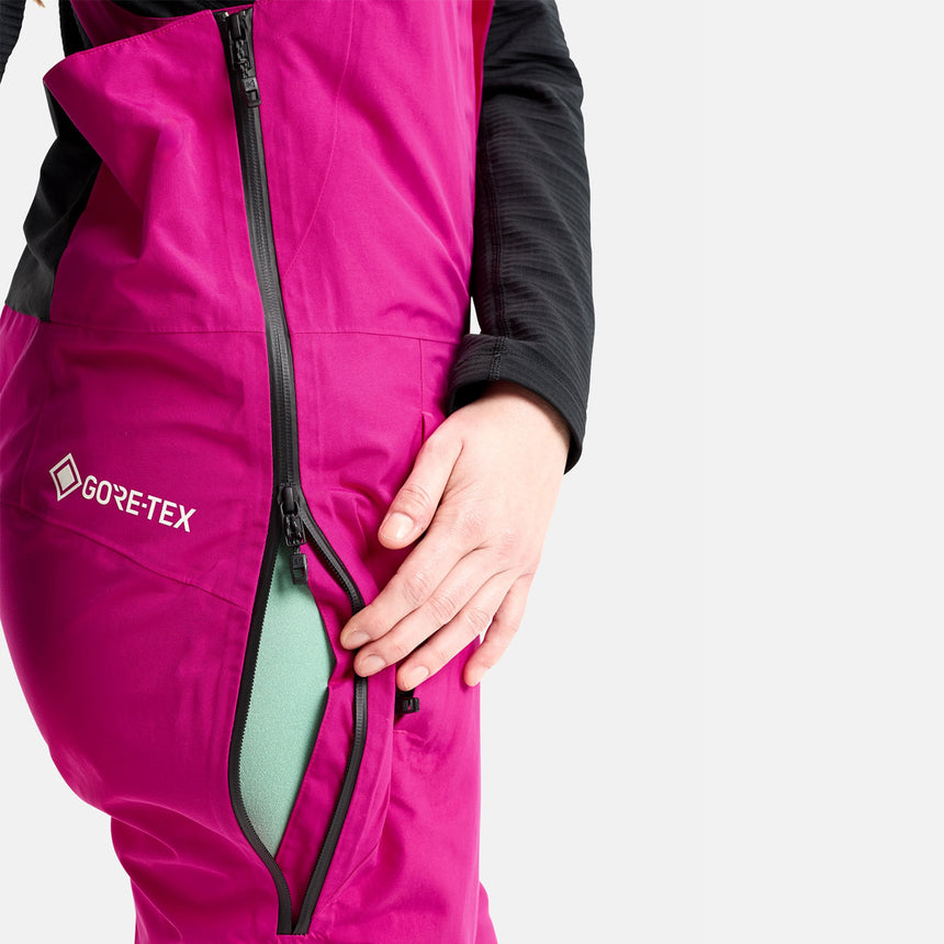 BURTON [ak] Women's Gore-Tex 2L Kimmy Bib Pant 2026 - Very Berry