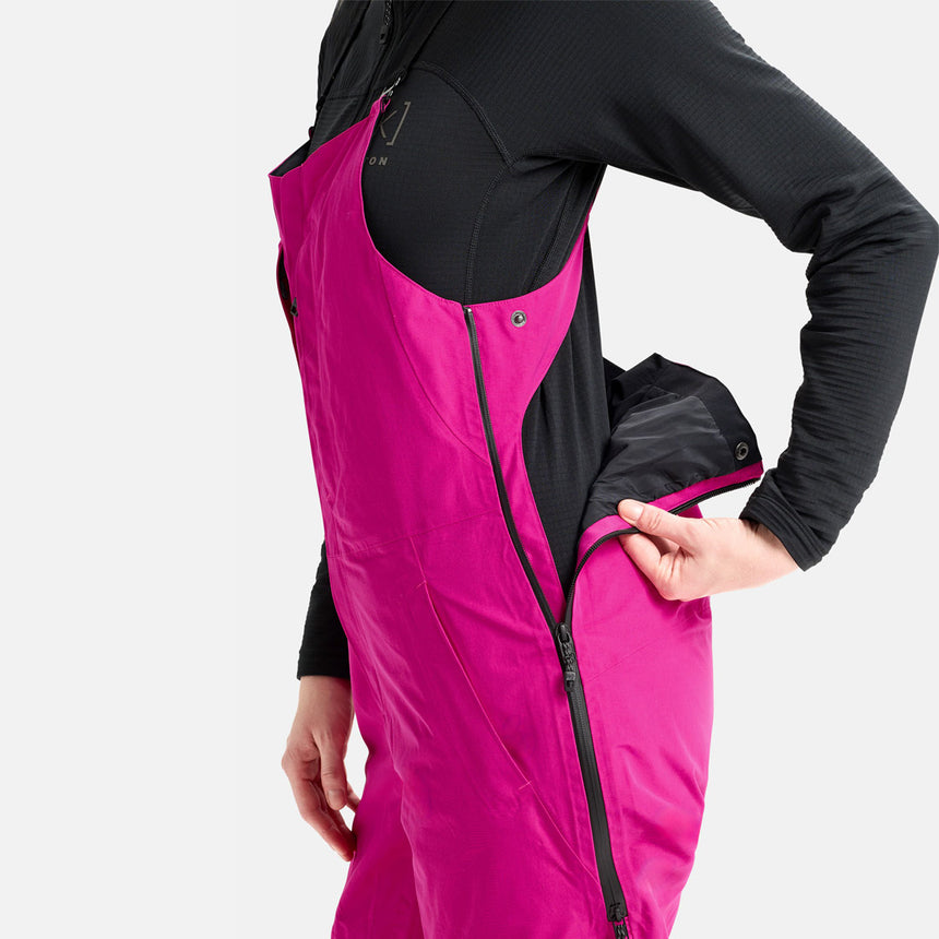 BURTON [ak] Women's Gore-Tex 2L Kimmy Bib Pant 2026 - Very Berry