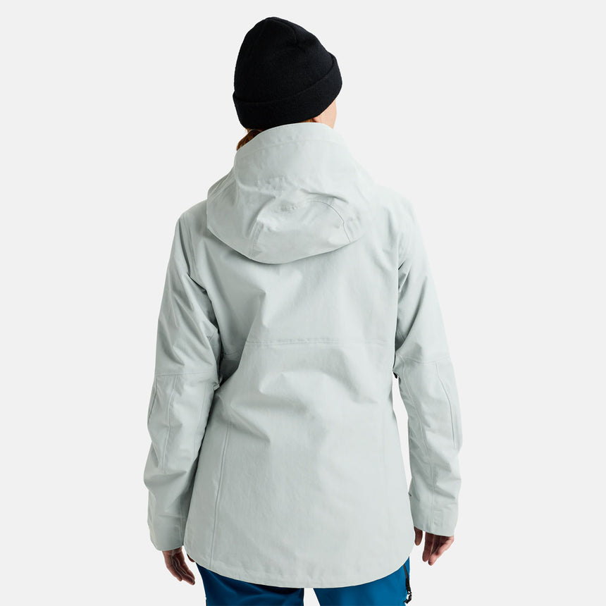 BURTON [ak] Women's Gore-Tex 2L Upshift Jacket 2026 - Gray Cloud