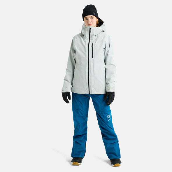 BURTON [ak] Women's Gore-Tex 2L Upshift Jacket 2026 - Gray Cloud *PRE-ORDER