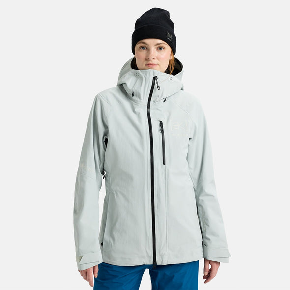 BURTON [ak] Women's Gore-Tex 2L Upshift Jacket 2026 - Gray Cloud *PRE-ORDER