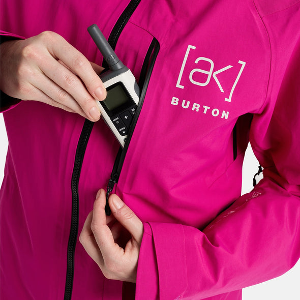 BURTON [ak] Women's Gore-Tex 2L Upshift Jacket 2026 - Very Berry *PRE-ORDER