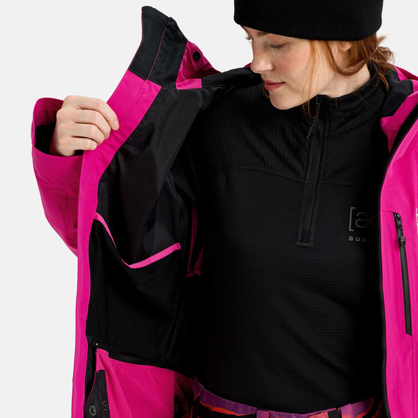 BURTON [ak] Women's Gore-Tex 2L Upshift Jacket 2026 - Very Berry *PRE-ORDER