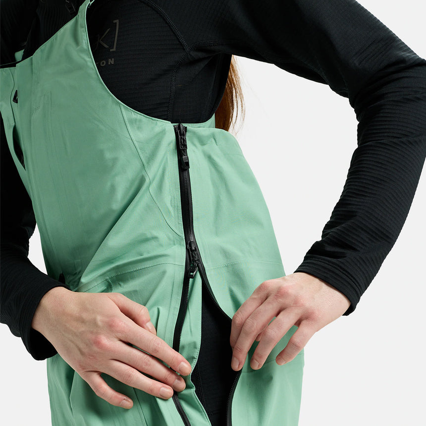 BURTON [ak] Women's Gore-Tex 3L Kimmy Bib Pant 2026 - Soft Sage