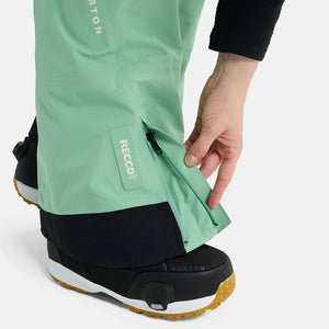 BURTON [ak] Women's Gore-Tex 3L Kimmy Bib Pant 2026 - Soft Sage