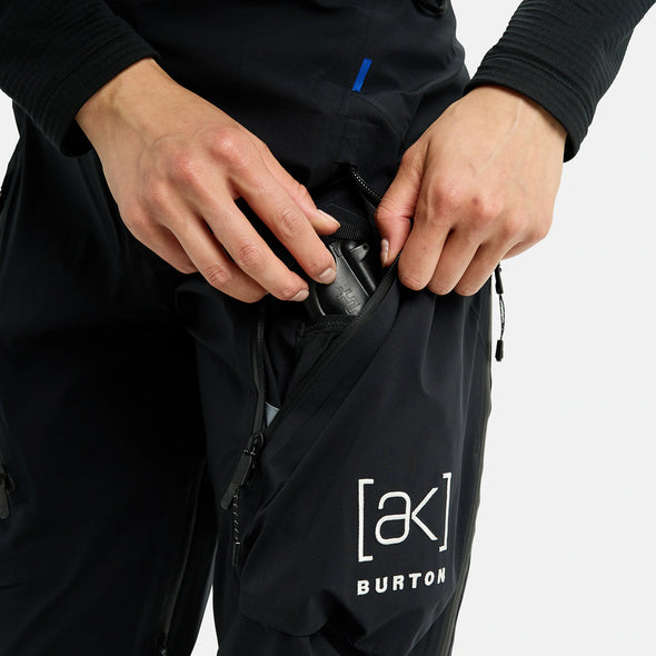 BURTON [ak] Women's Gore-Tex C-Knit 3L Tuvak Pant 2026 - True Black *PRE-ORDER