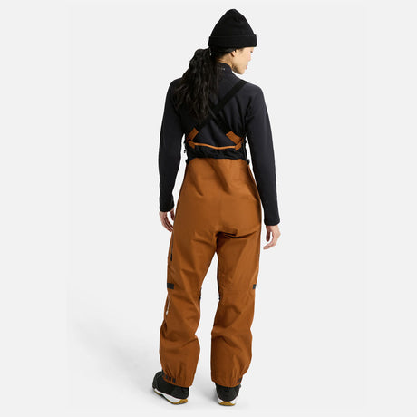 BURTON [ak] Women's Gore-Tex Pro 3L Acamar Bib Pant 2026 - Chestnut Brown