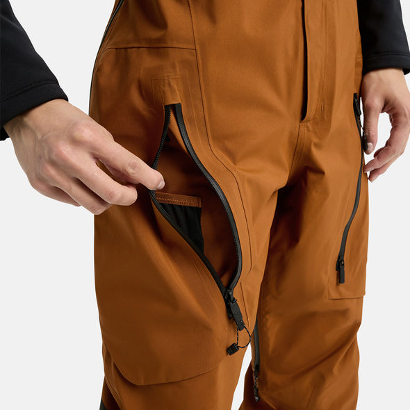 BURTON [ak] Women's Gore-Tex Pro 3L Acamar Bib Pant 2026 - Chestnut Brown *PRE-ORDER