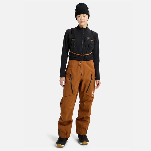 BURTON [ak] Women's Gore-Tex Pro 3L Acamar Bib Pant 2026 - Chestnut Brown *PRE-ORDER