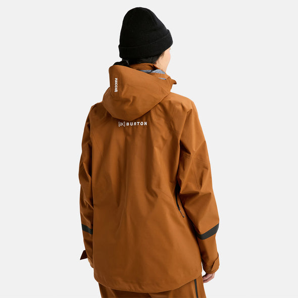 BURTON [ak] Women's Gore-Tex Pro 3L Acamar Jacket 2026 - Chestnut Brown *PRE-ORDER