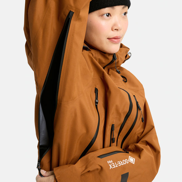 BURTON [ak] Women's Gore-Tex Pro 3L Acamar Jacket 2026 - Chestnut Brown *PRE-ORDER