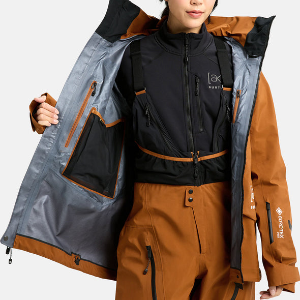 BURTON [ak] Women's Gore-Tex Pro 3L Acamar Jacket 2026 - Chestnut Brown *PRE-ORDER