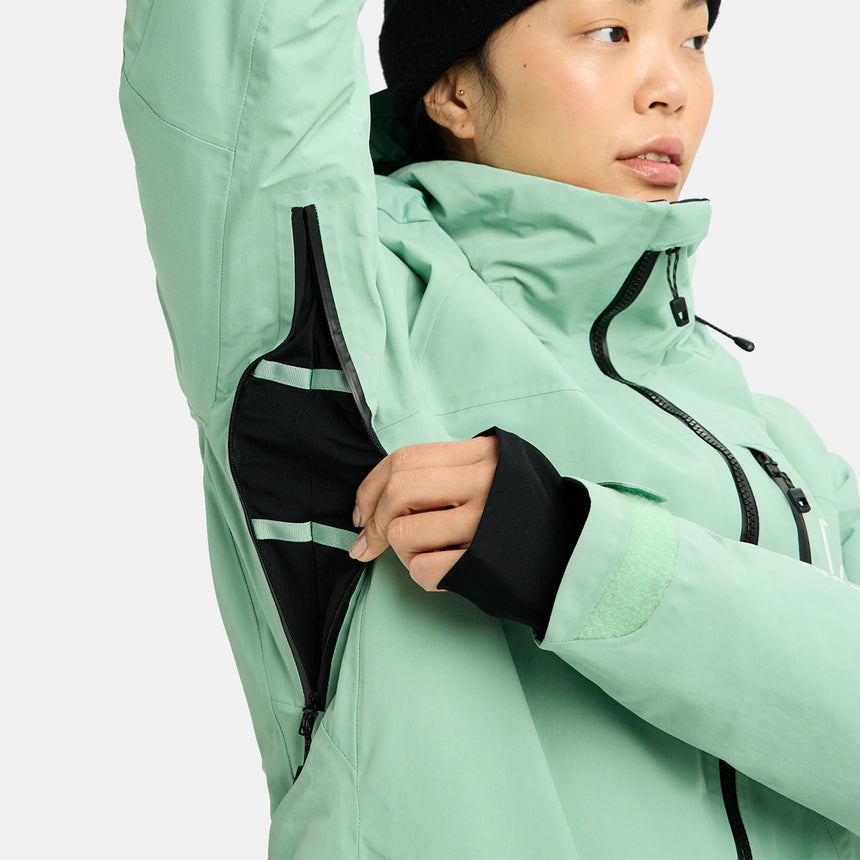 BURTON [ak] Women's Gore-Tex 2L Embark Jacket 2026 - Soft Sage