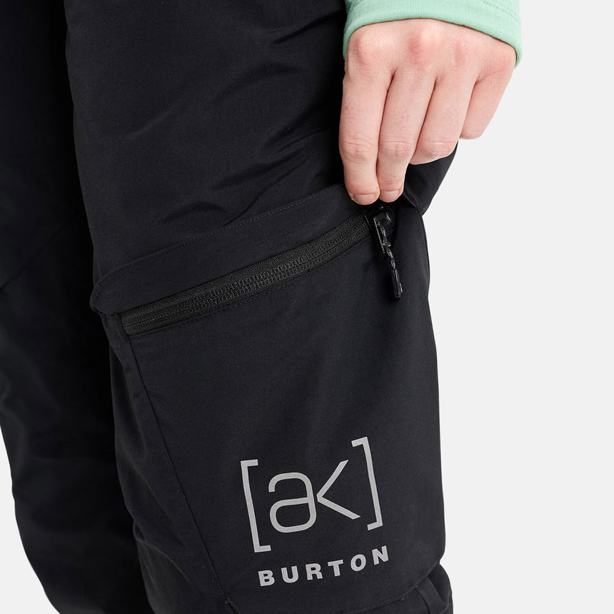 BURTON [ak] Women's Gore-Tex 2L Summit Pant Short 2026 - True Black