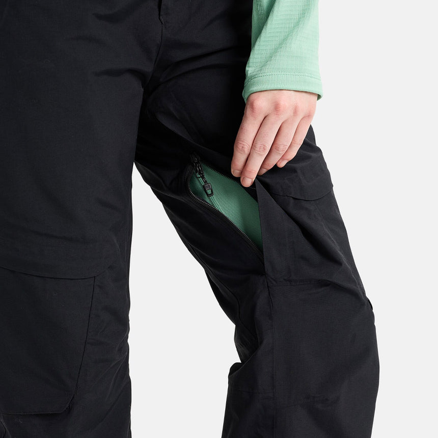 BURTON [ak] Women's Gore-Tex 2L Summit Pant Short 2026 - True Black