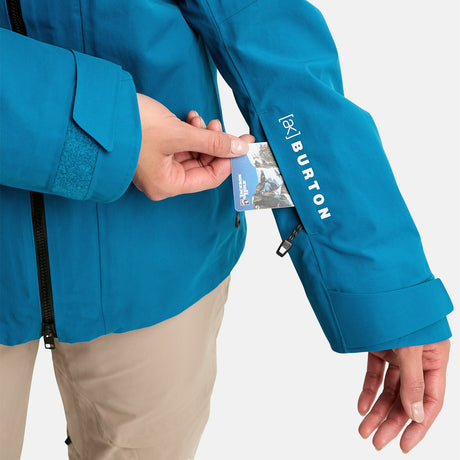 BURTON [ak] Women's Gore-Tex 2L Upshift Jacket 2026 - Blue Teal