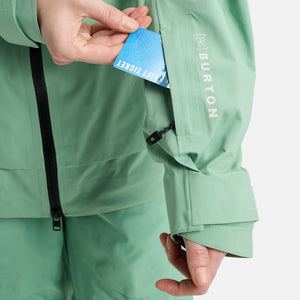 BURTON [ak] Women's Gore-Tex 3L Kimmy Jacket 2026 - Soft Sage