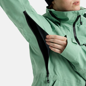 BURTON [ak] Women's Gore-Tex 3L Kimmy Jacket 2026 - Soft Sage
