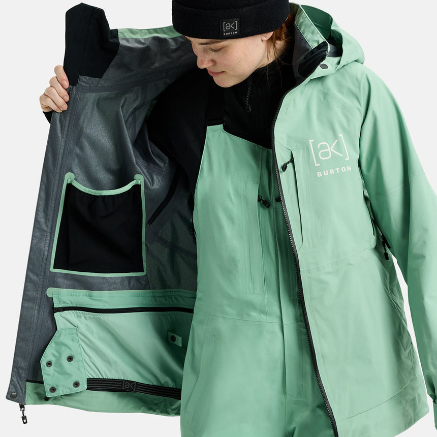 BURTON [ak] Women's Gore-Tex 3L Kimmy Jacket 2026 - Soft Sage