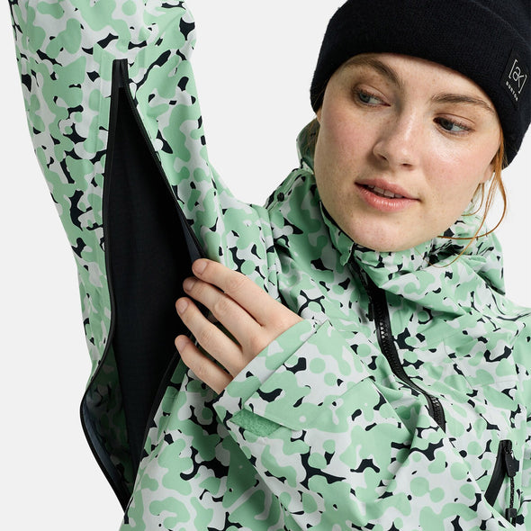 BURTON [ak] Women's Gore-Tex C-Knit 3L Tuvak Jacket 2026 - Sage Dot Camo *PRE-ORDER