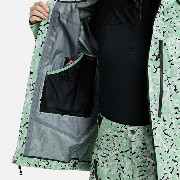 BURTON [ak] Women's Gore-Tex C-Knit 3L Tuvak Jacket 2026 - Sage Dot Camo *PRE-ORDER