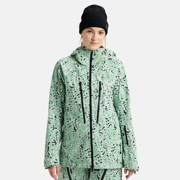 BURTON [ak] Women's Gore-Tex C-Knit 3L Tuvak Jacket 2026 - Sage Dot Camo *PRE-ORDER