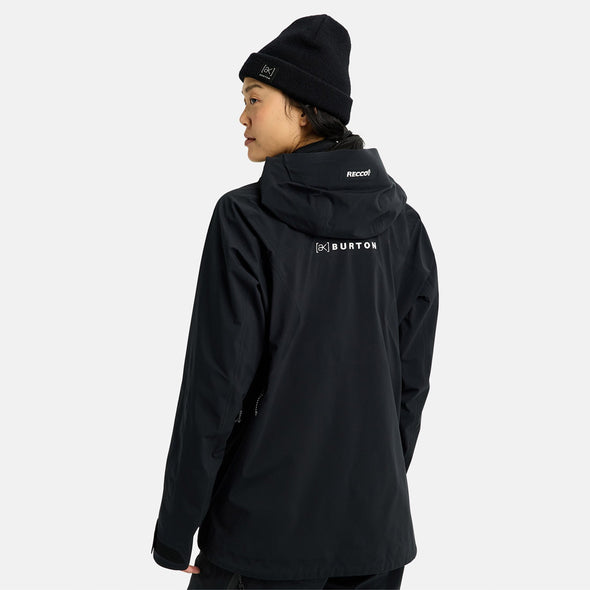 BURTON [ak] Women's Gore-Tex C-Knit 3L Tuvak Jacket 2026 - True Black *PRE-ORDER