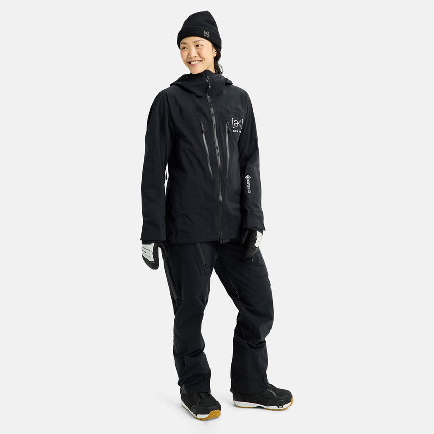 BURTON [ak] Women's Gore-Tex C-Knit 3L Tuvak Jacket 2026 - True Black