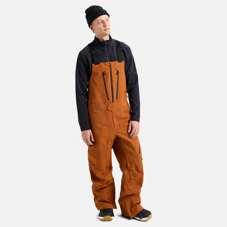 BURTON [ak] Gore-Tex 2L Cyclic Bib Pant 2026 - Chestnut Brown
