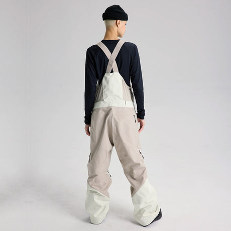 BURTON Analog AG Gore-Tex 3L Hardpack Bib Pant 2026 - Bone White/Stone Grey