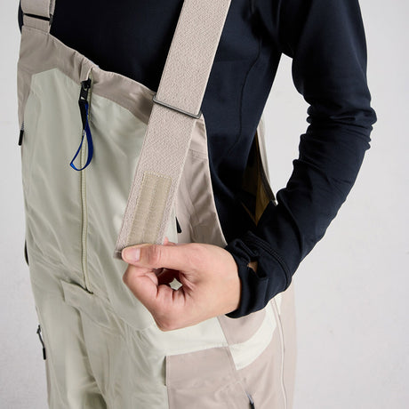 BURTON Analog AG Gore-Tex 3L Hardpack Bib Pant 2026 - Bone White/Stone Grey