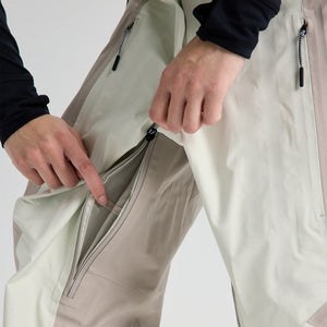 BURTON Analog AG Gore-Tex 3L Hardpack Bib Pant 2026 - Bone White/Stone Grey