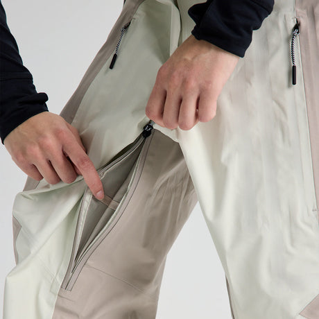 BURTON Analog AG Gore-Tex 3L Hardpack Bib Pant 2026 - Bone White/Stone Grey