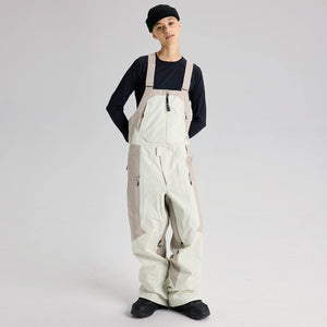 BURTON Analog AG Gore-Tex 3L Hardpack Bib Pant 2026 - Bone White/Stone Grey