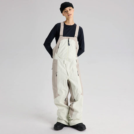 BURTON Analog AG Gore-Tex 3L Hardpack Bib Pant 2026 - Bone White/Stone Grey