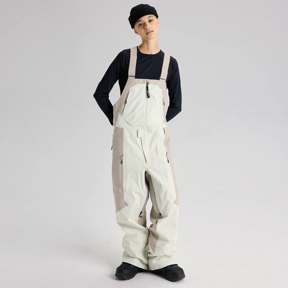 BURTON Analog AG Gore-Tex 3L Hardpack Bib Pant 2026 - Bone White/Stone Grey *PRE-ORDER