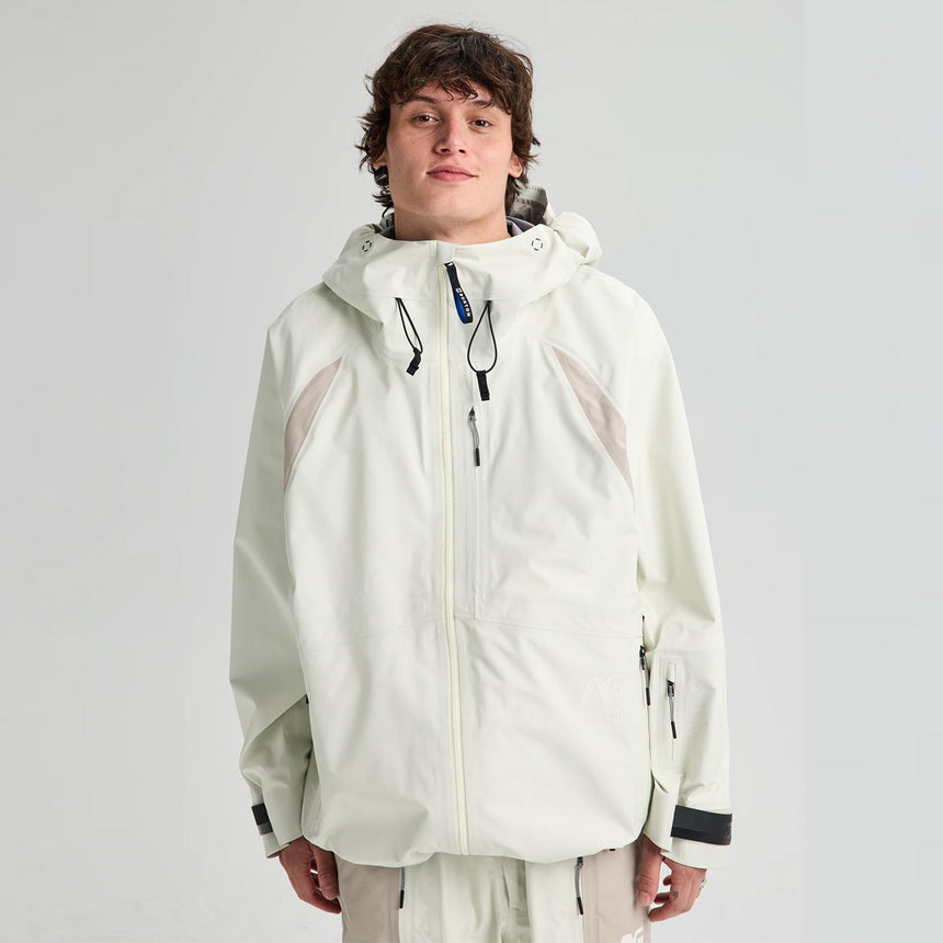 BURTON Analog AG Gore-Tex 3L Hardpack Jacket 2026 - Bone White/Stone Grey