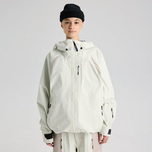 BURTON Analog AG Gore-Tex 3L Hardpack Jacket 2026 - Bone White/Stone Grey