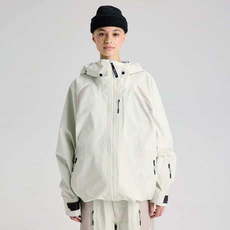 BURTON Analog AG Gore-Tex 3L Hardpack Jacket 2026 - Bone White/Stone Grey