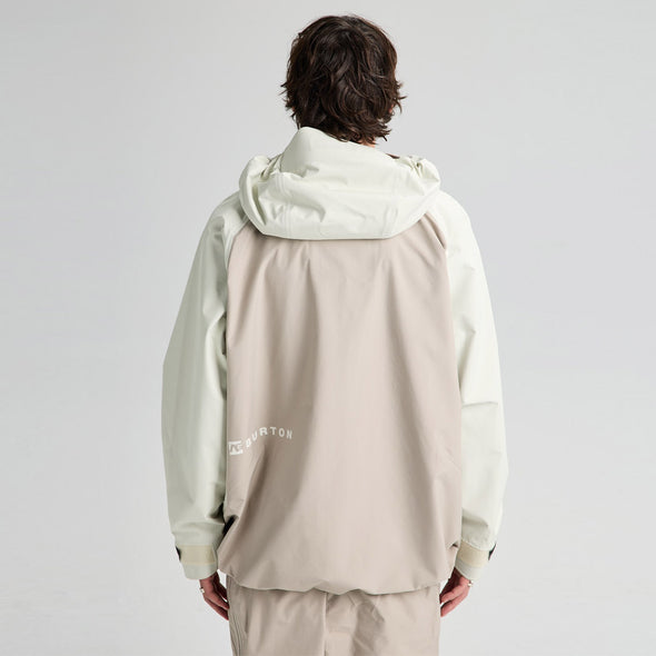 BURTON Analog AG Gore-Tex 3L Hardpack Jacket 2026 - Bone White/Stone Grey *PRE-ORDER