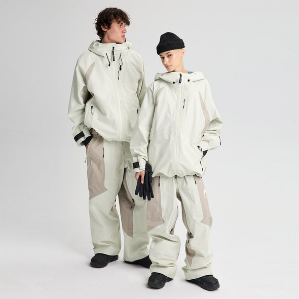 BURTON Analog AG Gore-Tex 3L Hardpack Jacket 2026 - Bone White/Stone Grey *PRE-ORDER