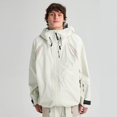 BURTON Analog AG Gore-Tex 3L Hardpack Jacket 2026 - Bone White/Stone Grey *PRE-ORDER