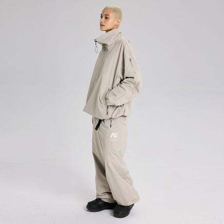 BURTON Analog AG Offspin Anorak Jacket 2026 - Stone Grey