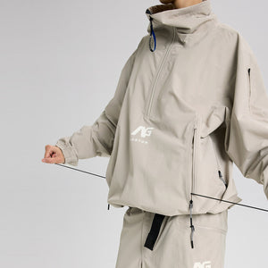 BURTON Analog AG Offspin Anorak Jacket 2026 - Stone Grey