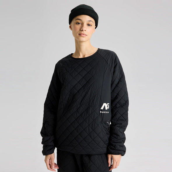 BURTON Analog AG Pinball Insulated Pullover Crew 2026 - True Black *PRE-ORDER