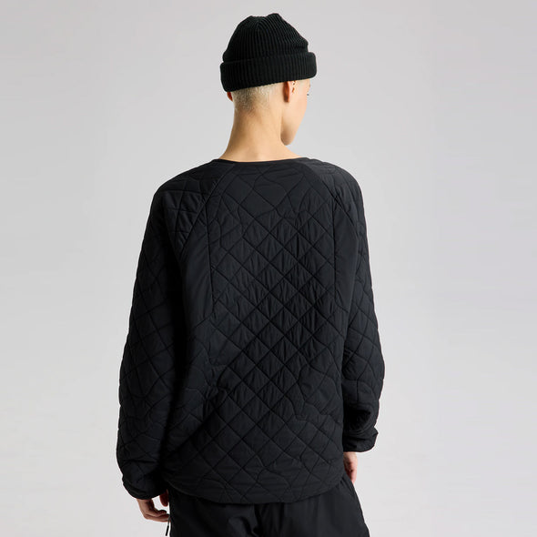 BURTON Analog AG Pinball Insulated Pullover Crew 2026 - True Black *PRE-ORDER