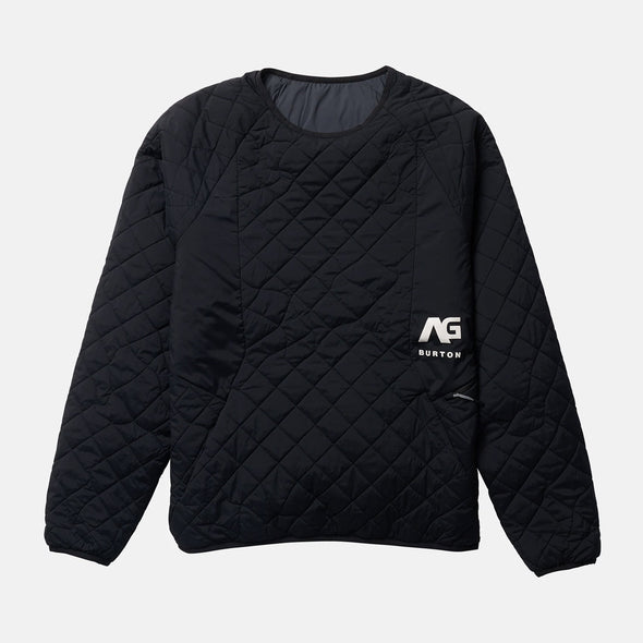 BURTON Analog AG Pinball Insulated Pullover Crew 2026 - True Black *PRE-ORDER