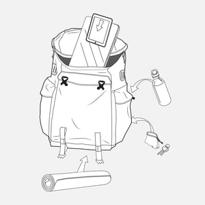 BURTON Annex 2.0 28L Backpack - True Black
