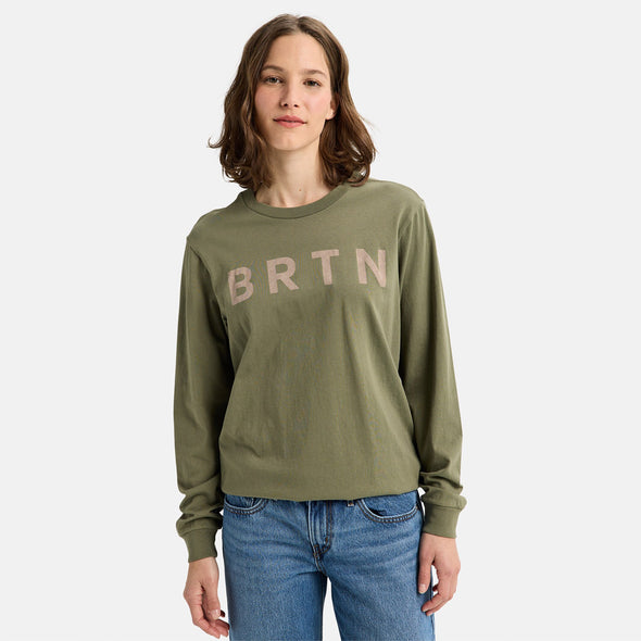 BURTON BRTN Long Sleeve Tee 2026 - Forest Moss